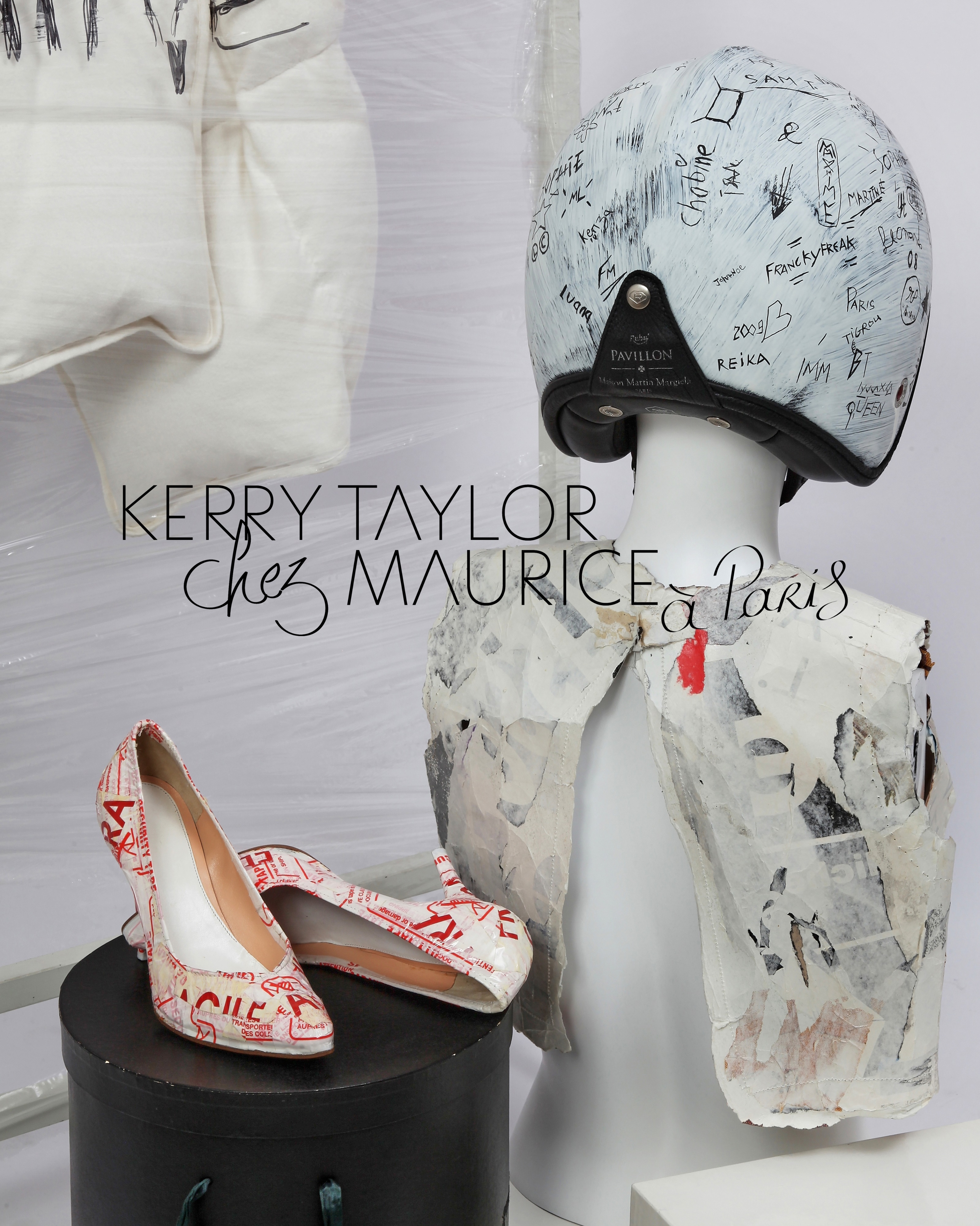 Kerry Taylor Chez Maurice a Paris 8, featuring Roberta Valentini's 'Archivio Penelope'